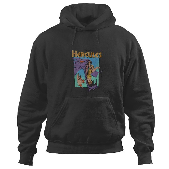 Disney Hercules Hydra Battle Retro Classic Movie Hoodies