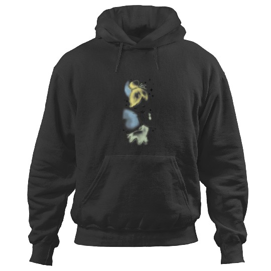 Disney Peter Pan Tinkerbell Airbrush Style Sketc Hoodies