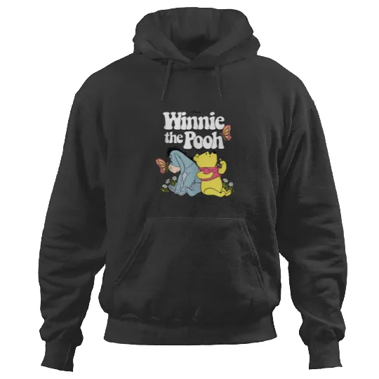 Disney Winnie The Pooh Retro Eeyore And Pooh Hoodies