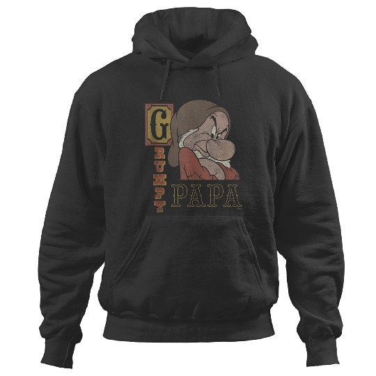 Disneyss Snow White And The Seven Dwarfs Grumpy Papa Hoodies