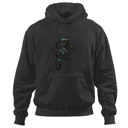 Disney Aladdin Jasmine Sketch Hoodies