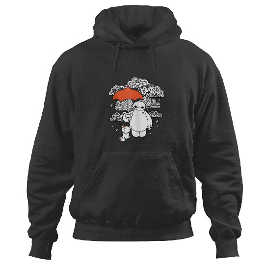 Disney Big Hero 6 Baymax Patterned Clouds Hoodies