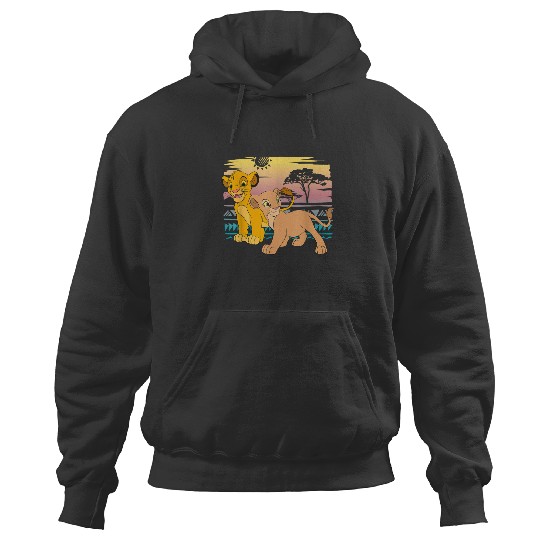 Disney The Lion King Young Simba Nala 90s Hoodies