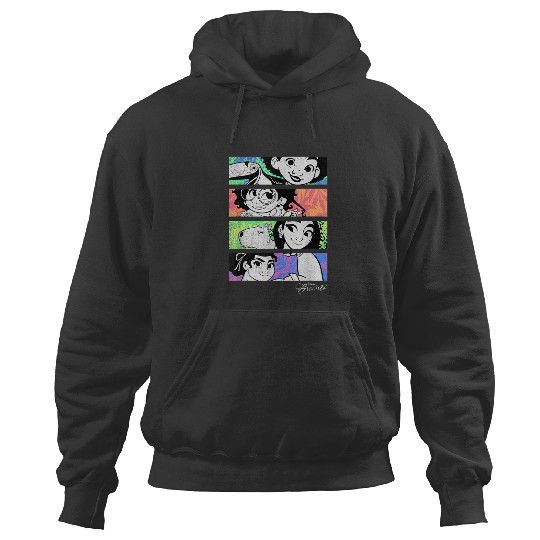 Disney Encanto Family Group Shot Panels Hoodies