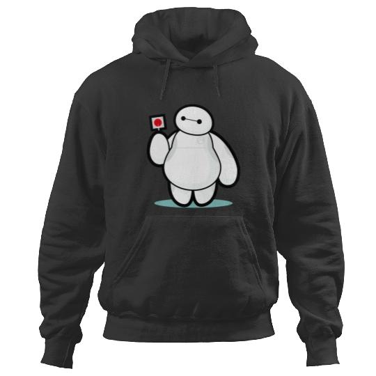 Disney Big Hero 6 Baymax With Lollipop Cute Shot Hoodies