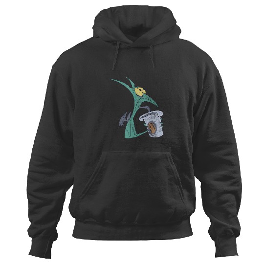 Disney Hercules I Am Panic Distressed Big Chest Hoodies