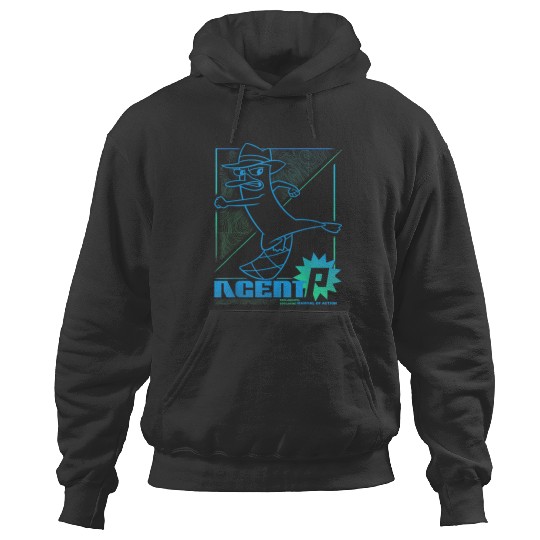 Disneyss Phineas And Ferb Mammal Of Action Line Art Hoodies