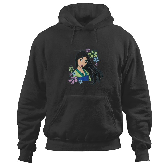 Disney Princess Mulan Flowers Hoodies
