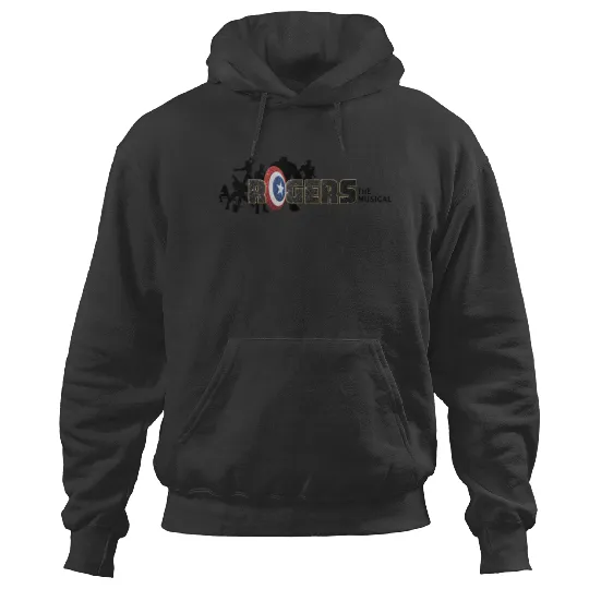 Marvels Hawkeye Disneyss Plus Rogers The Musical Silhouette Hoodies