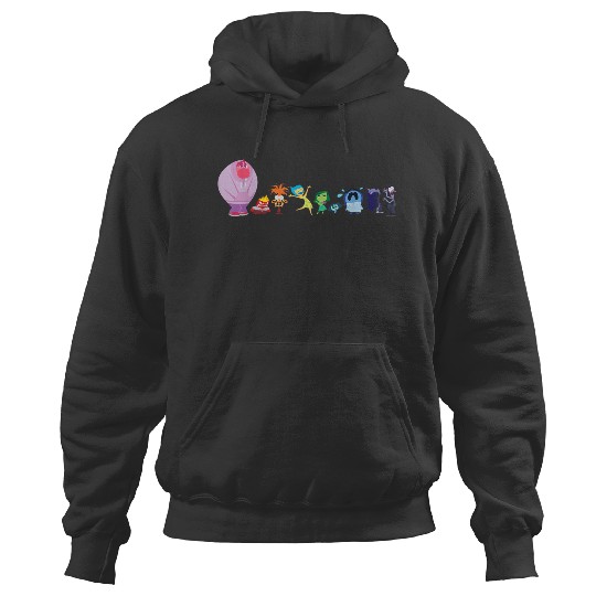 Disneyss And Pixars Inside Out 2 Emotions Toony Lineup Hoodies