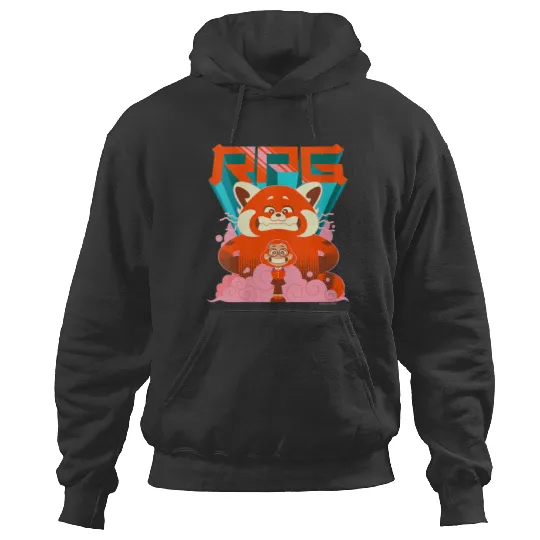 Disneyss And Pixars Turning Red Rpg Red Panda Girl Mei Hoodies