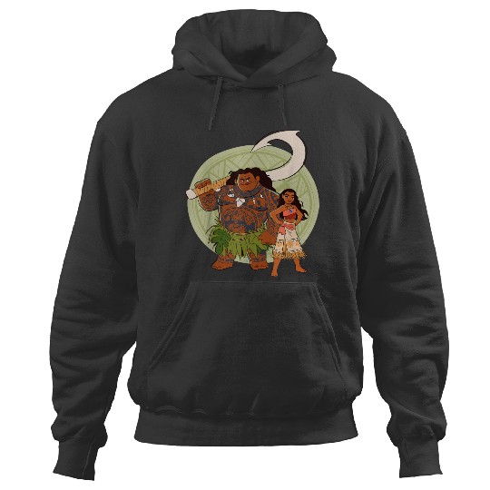 Disney Moana And Maui Best Friends Adventure Together Hoodies