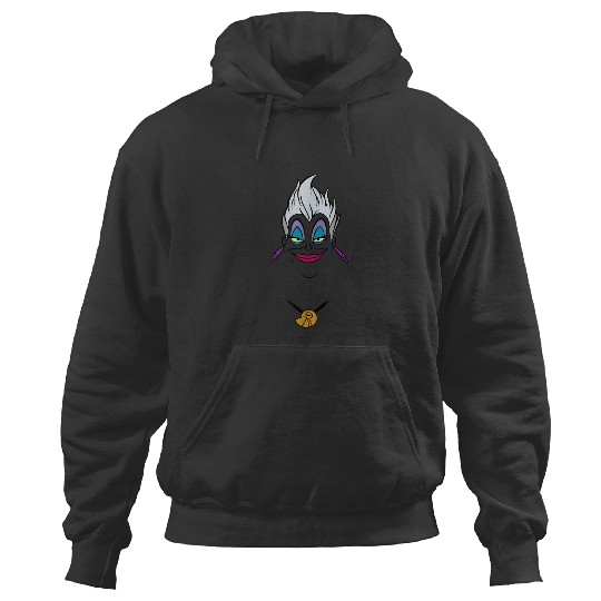 Disney Villains Ursula Big Face Hoodies