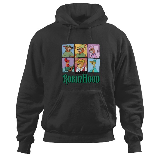 Retro Disney Robin Hood Characters Est. 1973 Hoodies