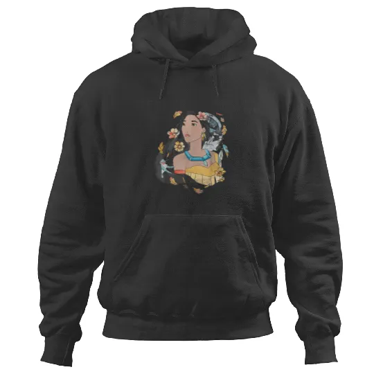 Disney Pocahontas Dreamcatcher Watercolor Graphi Hoodies