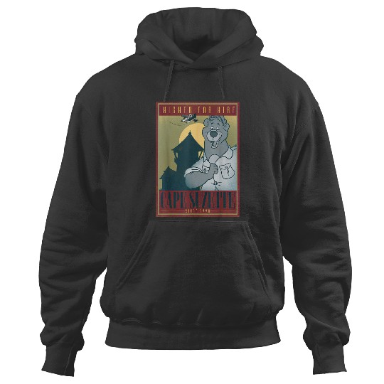 Disneyss Talespin Baloo Higher For Hire Poster Hoodies