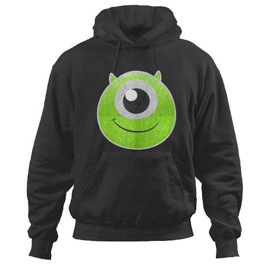 Disneyss Pixars Monsters University Mike Wazowski Big Faces Logo Hoodies
