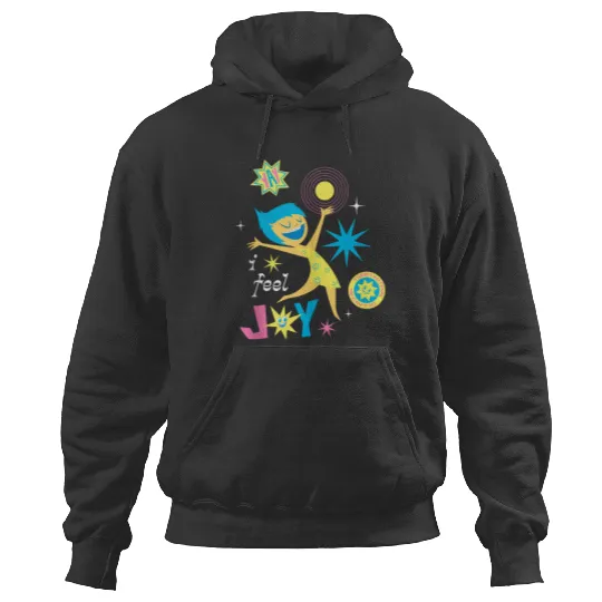 Disneyss Pixars Inside Out 2 Yay I Feel Joy Vintages Logo Hoodies
