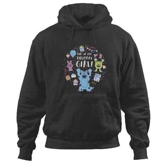 Disney and Pixars Monsters Inc. Dad of the Birthday Girl Hoodies