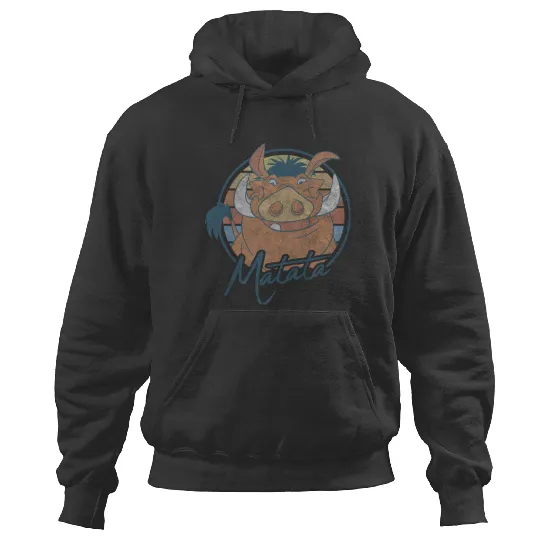 Kids Disneyss The Lion King Pumbaa Hakuna Matata Vintages Youth Hoodies
