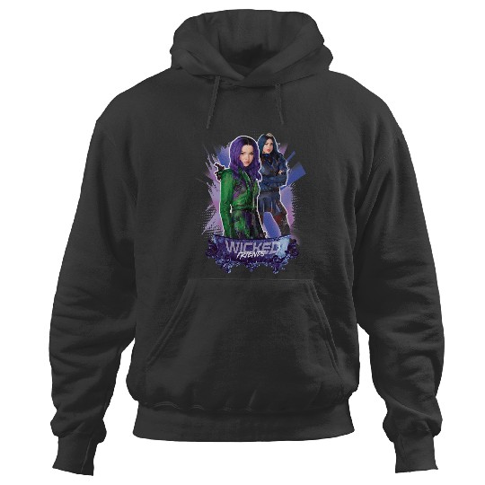 Disney Descendants 3 Mal and Evie Wicked Friends Hoodies
