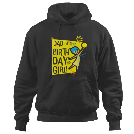Disneyss And Pixarss Inside Out Joy Dad Of The Birthday Girl Hoodies