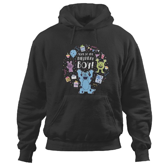 Disneyss And Pixarss Monsters Inc Mom Of The Birthday Boy Hoodies