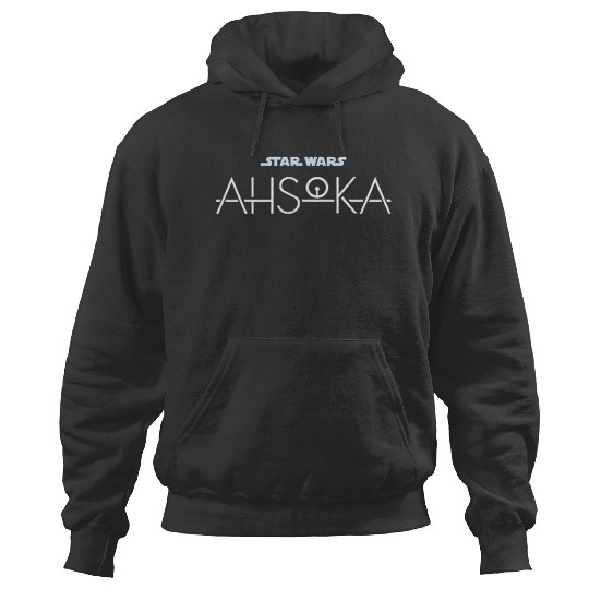 Star Warss Ahsoka Tano Faces Logo Poster Art Disneyss+ 2 sided Hoodies