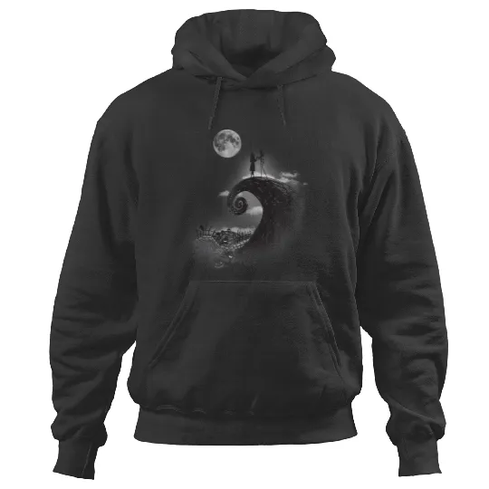 Disney Nightmare Before Christmas Jack And Sally Hoodies