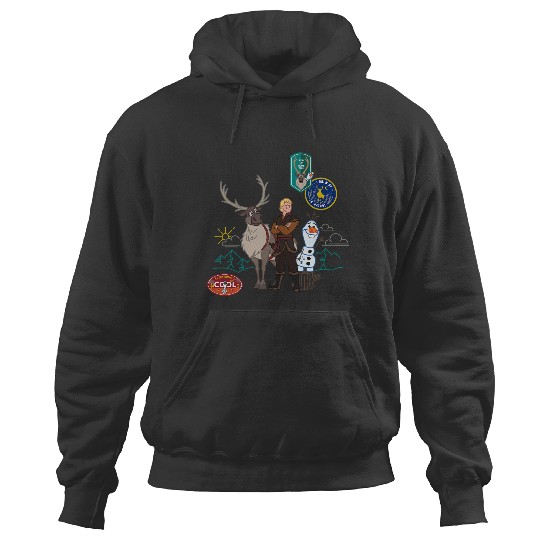 disney frozenss 2 Olaf Sven and Kristoff Patches Hoodies