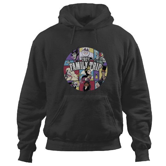 Disney Villains Wicked Circle 2024 Family Trip Vacation Hoodies