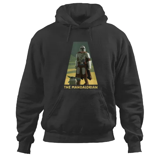 Star Warss The Mandalorian Season 3 Triangle Grogu Disneyss+ Hoodies