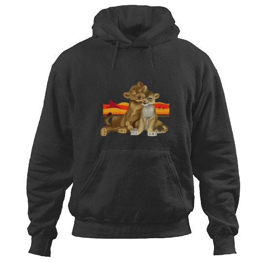 Disney The Lion King Young Simba Nala Live Action Hoodies