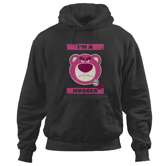 Disney Pixars Toy Story Lotso Bear Im a Hugger Hearts Hoodies