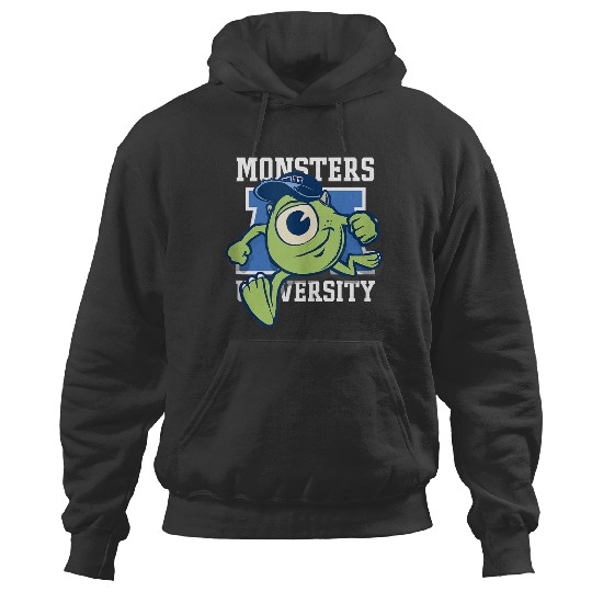 Disneyss Pixars Monsters University Mike Wazowski Big Portrait Hoodies