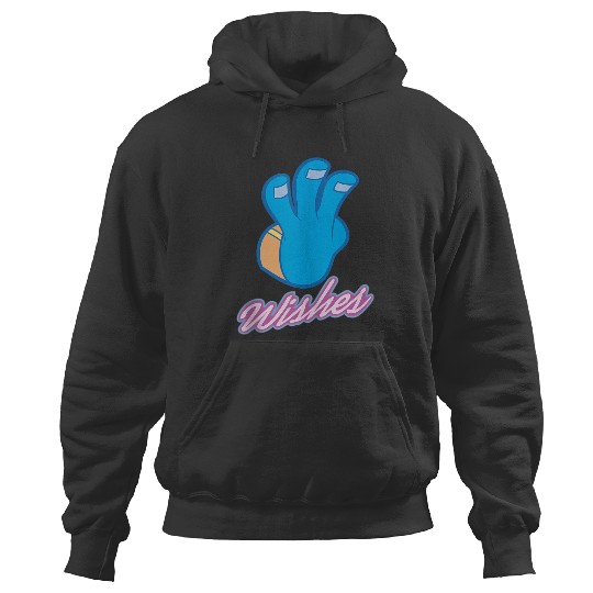 Disneyss Wreck it Ralph Aladdin Genie 3 Wishes Logo Hoodies