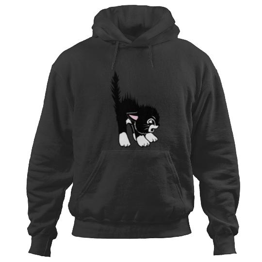 Disney Silly Symphonies More Kittens Scared Kitty Logo Hoodies