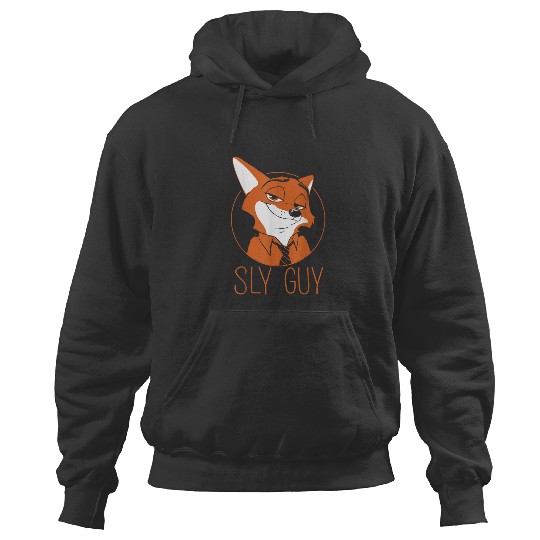 Disney Zootopia Nick Wilde Sly Guy Fox Hoodies
