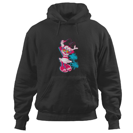 Disney Neon Minnie Mouse Hollywood Hoodies