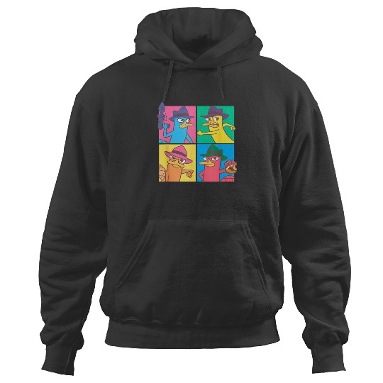 Disneyss Phineas And Ferb Agent P Pop Box Up Hoodies