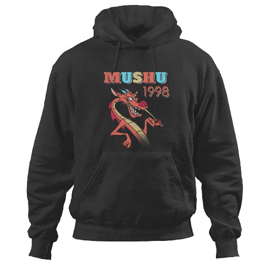 Disney Mulan Mushu 1998 Cool Dragon Hoodies