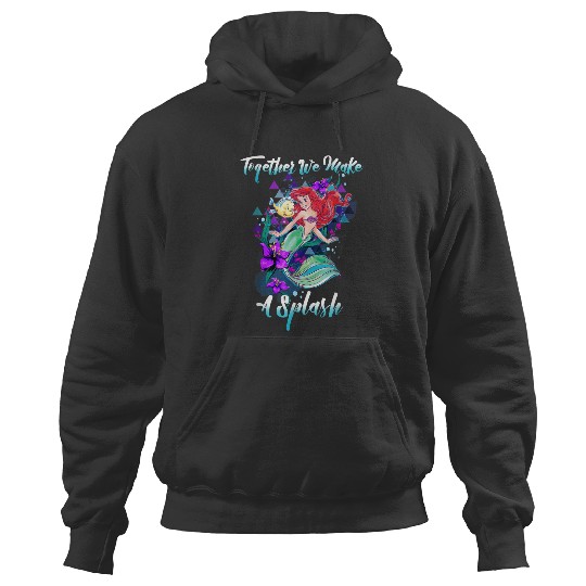 Disneyss Little Mermaid Make A Splash Graphic Hoodies