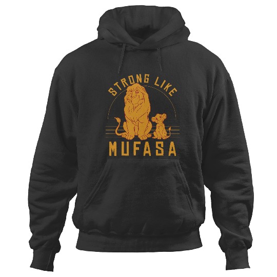 Disney Lion King Simba Strong Likes Mufasa Graphic Hoodies