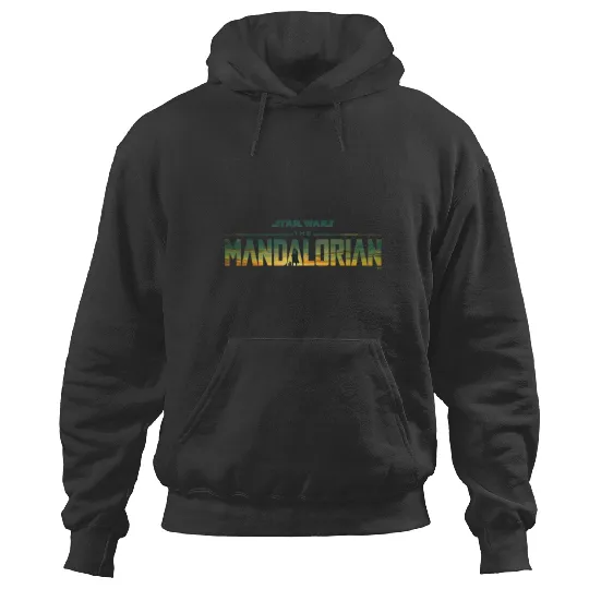 Star Warss The Mandalorian Season 3 Logo Grogu Disney Hoodies