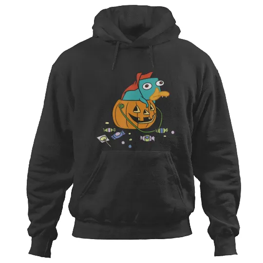 Disneyss Phineas And Ferb Halloween Vampire Perry The Platypus Hoodies