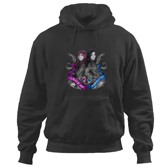 Disney Descendants Mal And Evie Wicked And Fabulous Hoodies