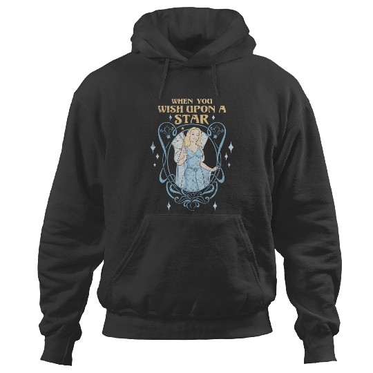 Disney Pinocchio Blue Fairy Wish Upon a Star Hoodies