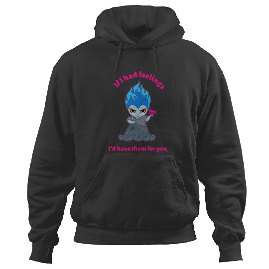 Disney Villains Hades If I Had Feelings Hoodies
