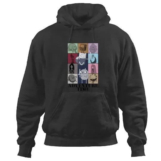 Adventure Time Eras Tour Poster (Black Print) 3074 Hoodies