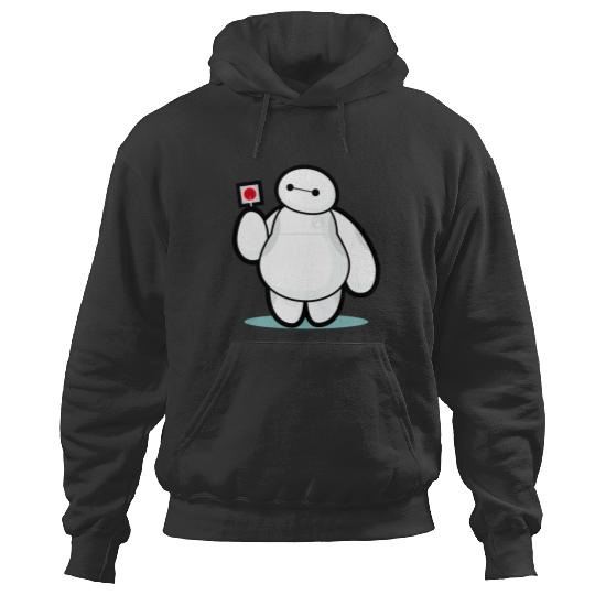 Disney Big Hero 6 Baymax With Lollipop Cute Shot Hoodies